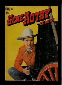 GENE AUTRY COMICS #16 1948 DELL GOLDEN AGE WESTERN COMIC BOOK PHOTO COVER - Picture 1 of 2