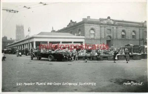 FOTO REAL POSTAL MARKET PLACE & CORN EXCHANGE DONCASTER, WEST YORKSHIRE ARJAY - Imagen 1 de 2