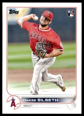 2022 Topps Update ROOKIE Chase Silseth Rookie Los Angeles Angels #US192 R34 - Image 1 of 2