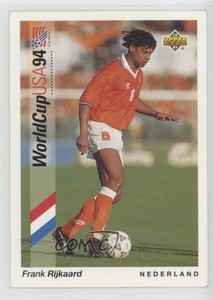 1993 Upper Deck World Cup 94 Preview English/German Frank Rijkaard #18