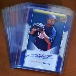 2009 Upper Deck USA Baseball Box Set National Team Auto - You Pick the Card