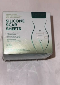 Scar Silicone Sheet Gel Patch Removal Skin Treatment Repair Wound Burn Natural - Picture 1 of 4