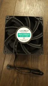 LIANLI DC BRUSHLESS FAN MODEL LL12038H12B-6 DC12V 14.4W - Picture 1 of 1
