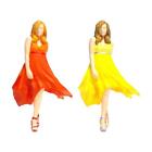1:64 Scale Female Figures Amazingly Detailed for DIY Project Models S Scale