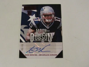 2013 Panini Playbook  Aaron Dobson  #101  Auto Rookie Card   08/49 - Picture 1 of 2