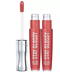 2 Rimmel All Day Seduction Lip Gloss 640 Stay Glossy High Shine **SEALED** - Picture 1 of 2