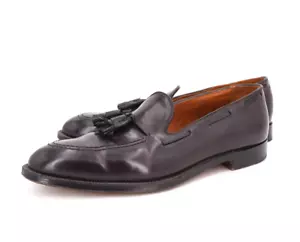 $885 | ALDEN 13 B SHELL CORDOVAN BURGUNDY #8 TASSEL LOAFER HORWEEN ABERDEEN 563 - Picture 1 of 17