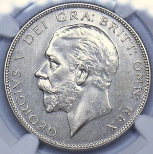 1927 Proof Halfcrown (NGC PF 63) - George V British Silver Coin - Superb - Picture 1 of 4