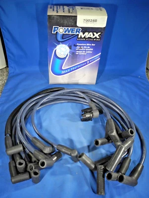 PowerMax 700240 Spark Plug Wire Set 8mm - 8 Cyl. (FREE & FAST SHIPPING!) - Image 1 of 4