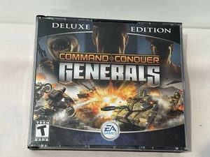 Command & Conquer Generals & Zero Hour Deluxe Edition (PC 2003 Complete 4 Discs) - Picture 1 of 11
