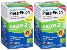 Bausch & Lomb PreserVision AREDS 2 Formula Eye Vitamin Supplement 2 Pack