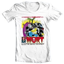 Mort the Dead Teenager T Shirt retro 1990s marvel comics graphic tee shirt