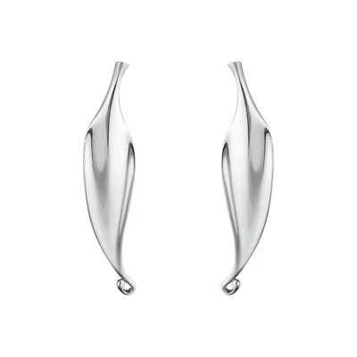 Georg Jensen. Brincos de prata esterlina #391A - Vivianna Torun. - Imagem 1 de 4