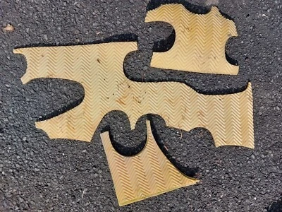 20 KG Gummi Stanzstücke Sohlen Stanzreste von Platten Schuhe Schuster Reparatur  - Bild 1 von 2