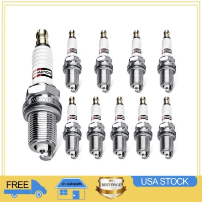 Kit de 10 bujías Champion Iridium para BMW M5 V10 2006-2010 5,0 L TRACCIÓN TRASERA HY08 XH Foto 1 de 3