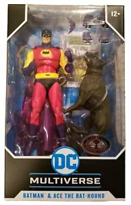 MCFARLANE DC MULTIVERSE BATMAN & BATHOUND MIB PLATINUM (ZU-EN-ARRH) SILVER AGE - Bild 1 von 4