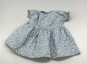 Precioso vestido de muñeca azul vintage - Imagen 1 de 4