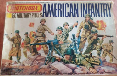 fanteria americana matchbox 1/72 numero 2 - Immagine 1 di 2