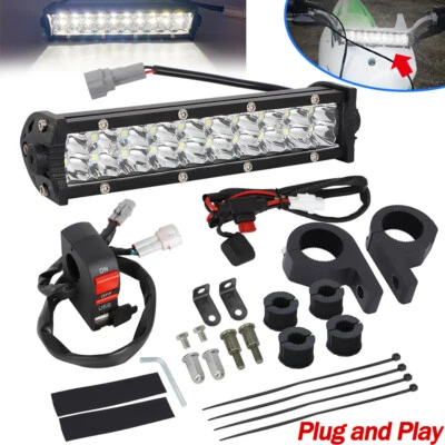 For Yamaha YZ250F YZ450F YZ450FX YZ250FX LED Headlight Light Bar Kit Plug-N-Play - Image 1 of 4