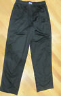 Nike Men’s Black Gray Stripe Athletic Warm Up Track Pants Size Small