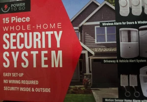 15 Piece Whole Home Security System No Wiring Required- EASY SET UP & DAILY SHIP - Picture 1 of 6