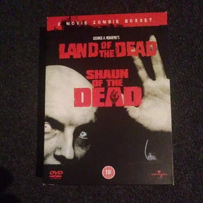 Land Of The Dead / Shaun Of The Dead (DVD, 2005) Simon Pegg FAST POSTAGE  - Image 1 of 4