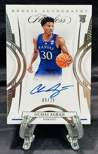 2022 Panini Flawless Collegiate OCHAI AGBAJI Rookie Autographs On Card #09/25 - Picture 1 of 2