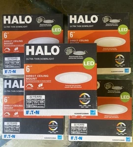 Halo HLB6099FS1EMWR HLB 6 inch LED Recessed Light. Includes All 5 - Picture 1 of 4