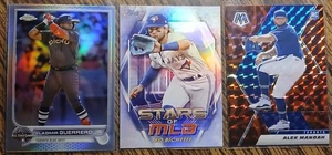 MLB Rookie SP Vladamir Guerrero Jr Lot (3) 2022 Topps Chrome Toronto Blue Jays - Picture 1 of 2