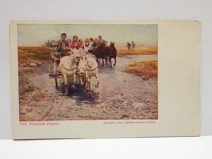The Wedding Party 1906 Postcard - Picture 1 of 2