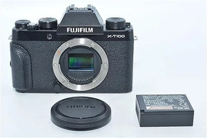 Fujifilm X100T 16.3MP Compact Digital Camera Black From Japan Used - Picture 1 of 6