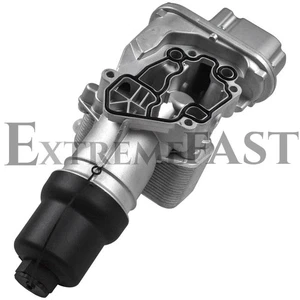 Oil Cooler Filter Housing for Audi 07-14 TT 04-13 A3 05-08 A4 Quattro 04-07 Golf - Picture 1 of 9