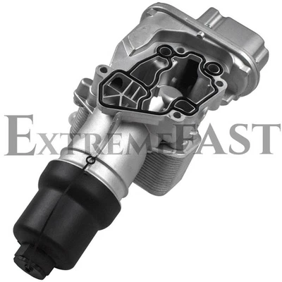 Корпус фильтра масляного охладителя для Audi 07-14 TT 04-13 A3 05-08 A4 Quattro 04-07 Golf - Изображение 1 из 4