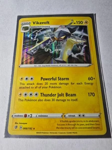 Vikavolt 2020 Rebel Clash Holo Rare Pokemon Karte 066/192 NM - Bild 1 von 1