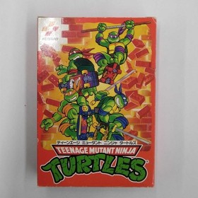 Teenage Mutant Ninja Turtles Famicom FC Konami Japanese Ver.