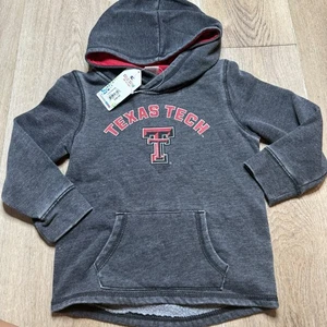 Toddler Colosseum Gray Texas Tech Red Raiders Hoodie 4T - Picture 1 of 3