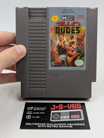 Bad Dudes &ndash; Nintendo NES Game Cartridge Only &ndash; Authentic & Tested