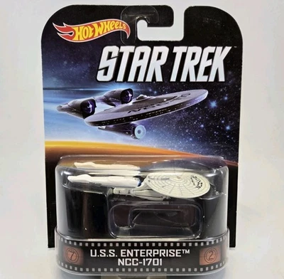 Hot Wheels Retro Entertainment Star Trek USS Enterprise NCC-1701 A16 - Изображение 1 из 4
