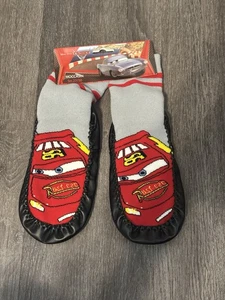 Disney Pixar Cars Lighting McQueen Kinder Mokassin Hausschuhe - Bild 1 von 3