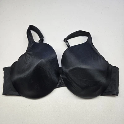 Sujetador Cacique Mujer 44D Negro Camiseta Con Aros Correa Ajustable Foto 1 de 4