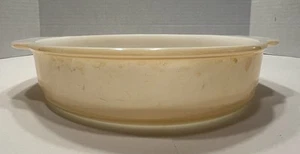 Cazuela/plato para hornear vintage Fire-King #450 Peach Luster de 8 pulgadas hecha en EE. UU. - Imagen 1 de 14