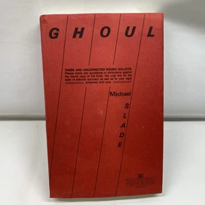 Rare- Michael Slade -Ghoul - 1st US 1987 - Advance Uncorrected Proofs. #017 - Picture 1 of 16