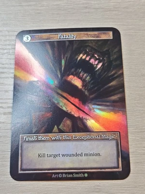 Sorcery Contested Realm GOTHIC FOIL Fatality - Image 1 of 2
