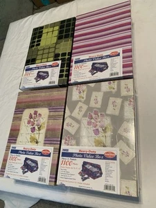 Lot Of 4 Brand New Pioneer Photo Video Boxes-Photo Acid Free Safe And File Cards - Picture 1 of 3