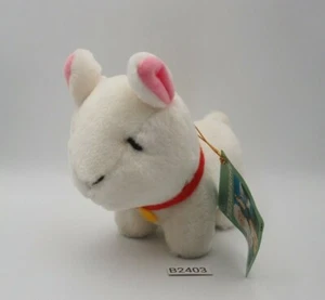 Heidi, Girl of the Alps Heidi B2403 Yuki Goat 5" Banpresto 1992 Toy Plush Doll - Picture 1 of 11