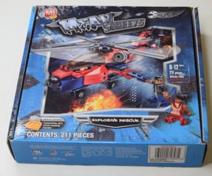 Block Tech Mean Streets Explosive Rescue 211 Pieces Brand New Building Block Set - Picture 1 of 5