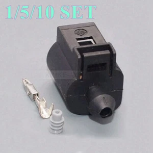 1 Pin/Way Oil Pressure Switch Female Connector Plug Kit for VW Audi Seat Skoda - Picture 1 of 2