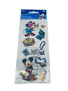Disney EK Success Dimensional Stickers Mickey Vacation 1 - Travel, Magic Kingdom - Picture 1 of 1