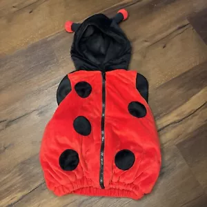 Dream Play Imagine Red Ladybug Hooded Halloween Costume Size 18 Months - Picture 1 of 7
