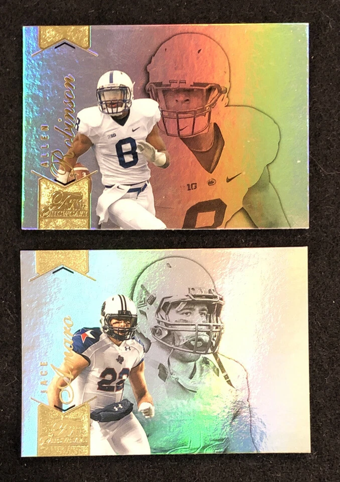 2014 Fleer Flair Showcase Football Row 0 Cards Lot You Pick - Image 1 of 2